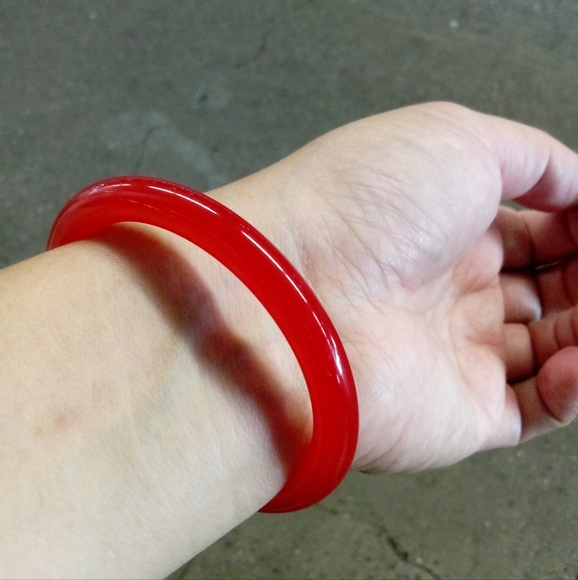 Red Agate - Bracelet/ Bangle - Picture 3 of 5